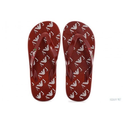 Мужские вьетнамки Armani Jeans Mens Flip Flops R6548-47 Xk артикул KDF-R6548-47 XK купить cо скидкой